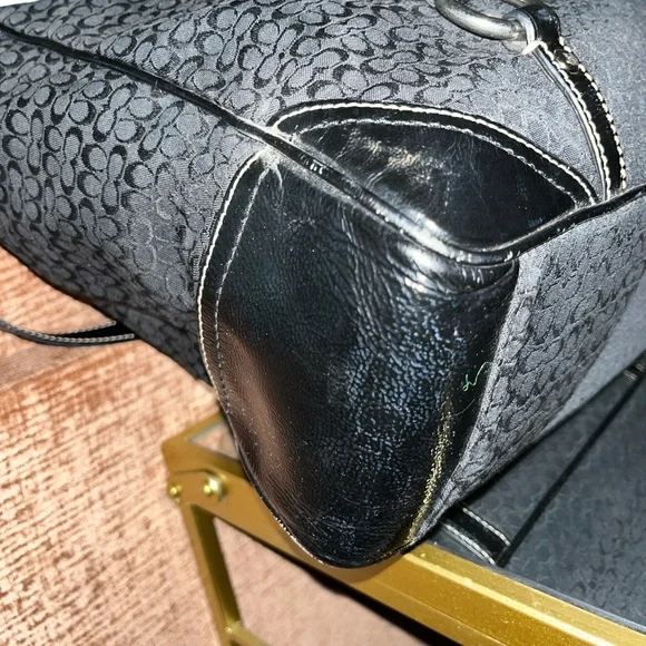 Black Coach Women's Tote Bag - Picture 5 of 10
